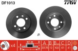 Disc frana TRW DF1013 Dacia Renault Clio Logan Megane Sandero Twingo Super 5 Rapid