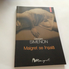MAIGRET SE INSEALA - GEORGES SIMENON--RF10/2