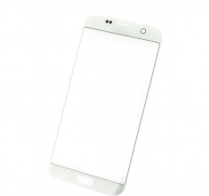 Geam Samsung Galaxy S7 Edge G935, White foto