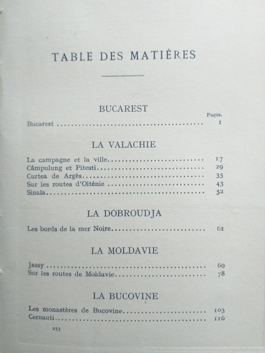 Portretul Rom&acirc;niei- Georges Oudard , 1935 / limba franceza,harta , ilustratii