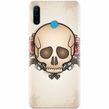 Husa silicon pentru Huawei P30 Lite, Skulls And Roses