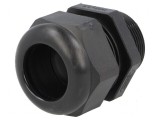 Garnitură etanșare filet alungit M32 1,5 IP68 neagră