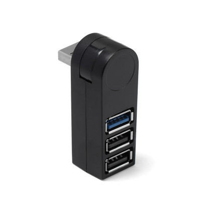 USB Hub Techstar&amp;reg; HB3, 3.0 High Speed, 1 Port USB 3.0, 2 Port USB 2.0, Conexiune USB 3.0 de mare viteza, Compact foto