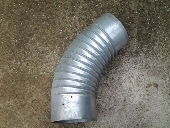 **Cot zincat 45 grade, 145 mm