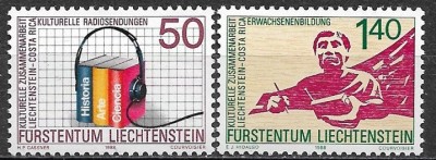 C4787 - Liechtenstein 1988 - Coreea,2v.serie completa MNH foto