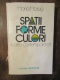 Spații, forme, culori &icirc;n arta contemporană - Horia Horșia