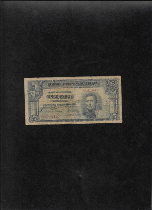 Uruguay 5 pesos 1939 seria4146443