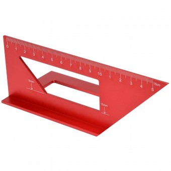 Echer pentru imbinari Yato YT-70797, aluminiu, 45/90&deg; 3D