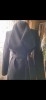 Palton negru dama, 36