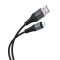 Cablu Date si Incarcare USB-A - Lightning HOCO X38 Cool, 18W, 1m, Negru