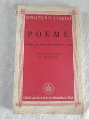 POEME DE HOLDERLIN, NOVALIS, MORIKE, RILKE foto