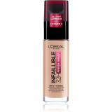 L&rsquo;Or&eacute;al Paris Infaillible 32H Fresh Wear fard lichid de lunga durata culoare 130 True Beige 30 ml