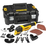 Scula electrica multifunctionala oscilanta DWE315KT, DeWalt, Cu 37 Accesorii + Valiza Profesionala TSTAK