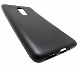 Husa silicon neagra (aspect metalic) pentru Nokia 5 2017