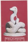 bnk cp Muzeul de arheologie Constanta - Tomis - Sarpele Glycon - uzata
