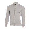 Pulover bărbați cu fermoar gri PL018, 46, 48, 50, 52