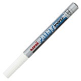 Marker cu vopsea pe baza de ulei,varf fin metalic 0.8 mm-argintiu