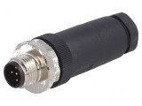 Conector M12 5 PIN tată B-Profibus pe cablu IP67, TE Connectivity