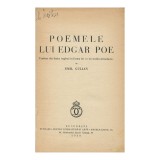 Emil Gulian, Poemele lui Edgar Poe, 1938, cu dedicație