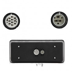 Stop, lampa spate IVECO EUROCARGO, 01.1991-12.2002, DEPO, partea stanga, cu lampa ceata spate;tip bec P21W+R5W;