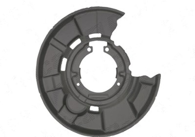 Protectie stropire disc frana Bmw Seria 1 (E81/E82/E87/E88), 09.2004-10.2013, Spate, Stanga, aluminiu foto