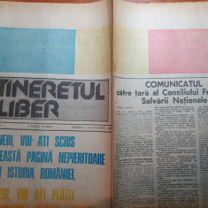 tineretul liber 23 decembrie 1989-anul 1,nr. 2 - revolutia romana