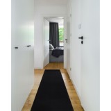 Traversa anti-alunecare RUMBA o singură culoare negru, 100 cm