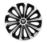 Set 4 capace roti Extra strong silver R14 pentru gama auto Dacia, Autohelix MSA