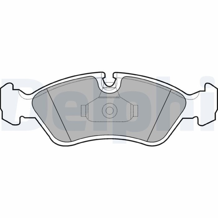 DELPHI LP1605 set placute frana,frana disc