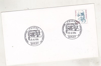 bnk fil Germania RFG - plic stampila ocazionala Hermann Oberth 1994 foto