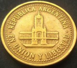 Cumpara ieftin Moneda 25 CENTAVOS - ARGENTINA, anul 1993 *cod 748 B, America Centrala si de Sud