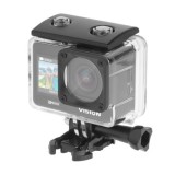 Camera sport 4K Wi‑Fi Kruger&amp;Matz Vision P400 cu microfon si carcasa 30 m