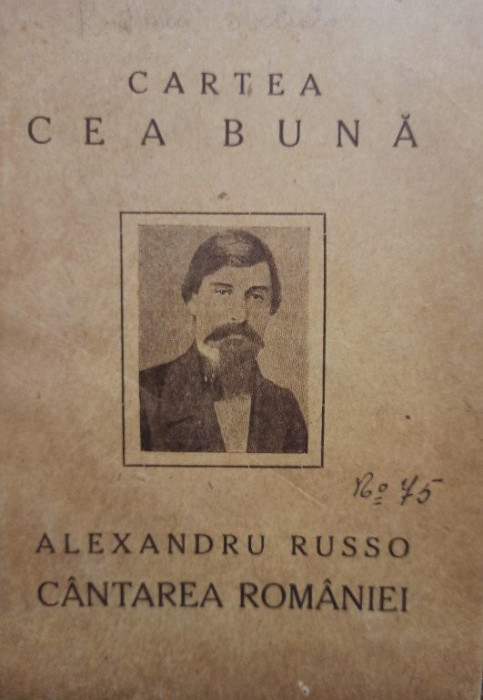 Alexandru Russo - Cantarea Romaniei (editia 1924)