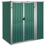 Cumpara ieftin Sopron de gradina, verde, 161x89x161 cm, otel galvanizat