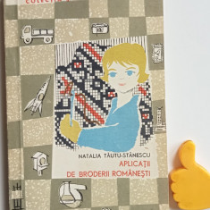 Aplicatii de broderii romanesti Natalia Tautu-Stanescu 1967 Albatros