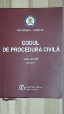 Codul de procedura civila Editie oficiala mai 2015- Ministerul Justitiei