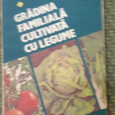 GRADINA FAMILIALA CULTIVATA CU LEGUME