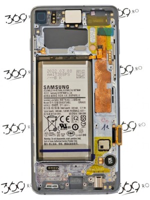 Display Samsung SM-G973 S10 PRISM BLUE ( Service Pack ) foto