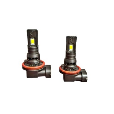 Bec LED auto H11 3936lm 6500K alb rece Canbus 12V set 2 bucati Cod: FHC-H11 Automotive TrustedCars foto