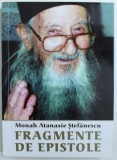 FRAGMENTE DE EPISTOLE de MONAH ATANASIE STEFANESCU , 2016