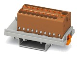 Conector de șine 17,5A, 500V