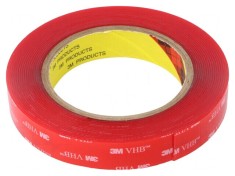 Bandă de Fixare Acrilică Transparentă 19mm x 5,5m 3M 4910