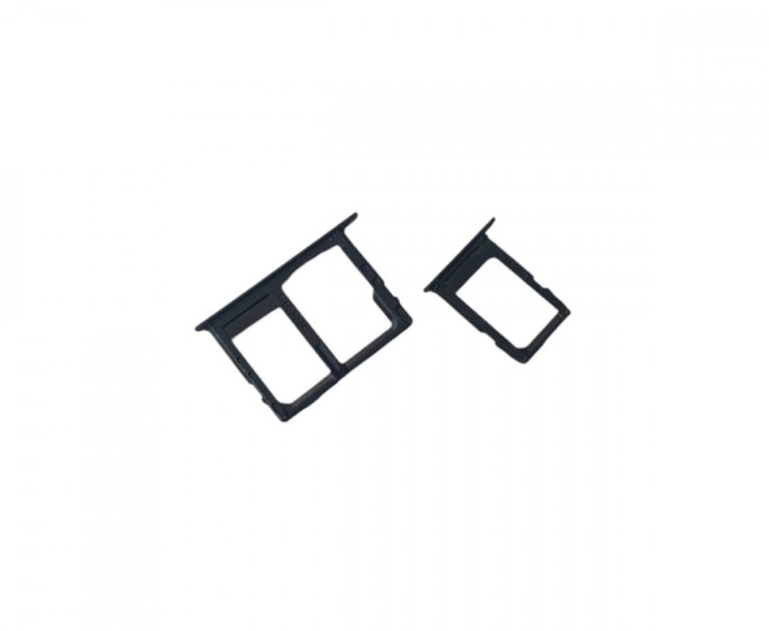 Suport SIM + card SD Samsung Galaxy A6+ SM-A605FN/DS | Originală | Gri