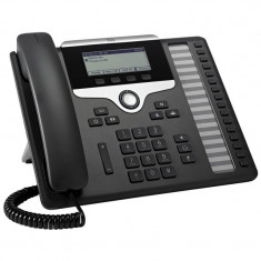 Telefon VoIP Cisco CP-7861-3PCC-K9, Negru foto