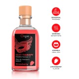 Set Orgie Lips Massage Strawberry 100ml