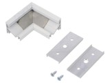 Conector de Colț 90&deg; Albă Aluminiu CORNER14