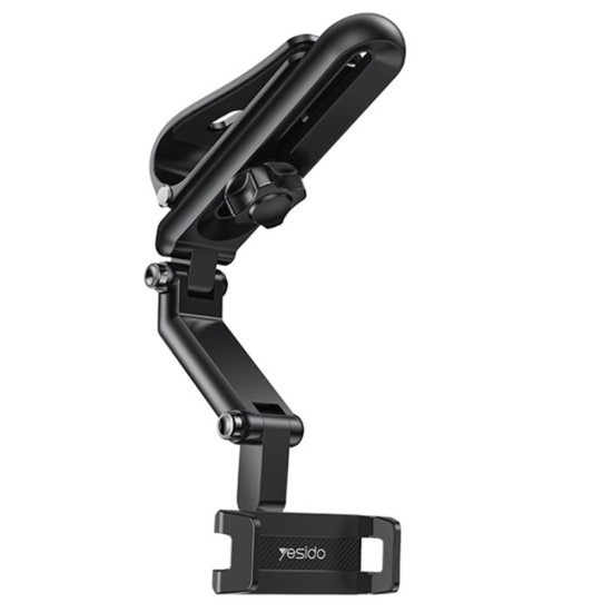 Suport telefon auto pentru parasolar - Yesido (C194) - Black