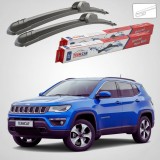 Cumpara ieftin Ștergătoare Jeep Compass MP 2017-prezent | Set Față Flat &ndash; TeamCar&reg;