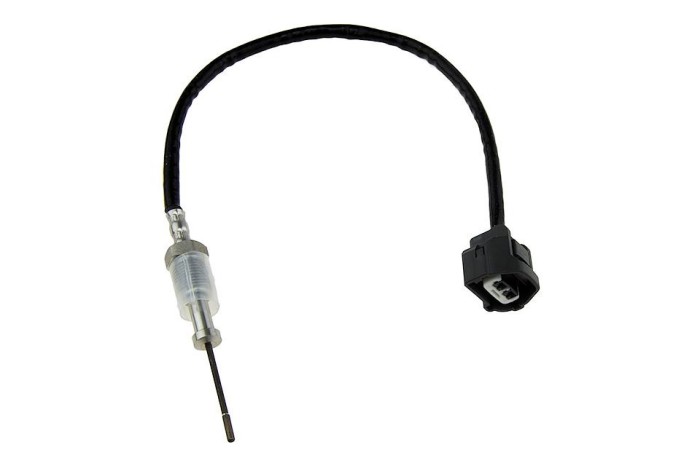 Senzor temperatura filtru particule Nissan Np300 Navara (D40) 3.0dci 4x4 170kw 2010-, in fata la filtru de particule diesel, (lungime cablu 400mm), N