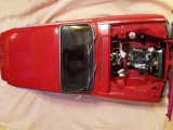 Machetă Dacia 1300 scara 1:8 &ndash; completă + reviste + piese rezervă